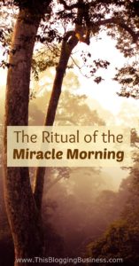 Set your day up right with The Miracle Morning - popularised by Hal Elrod in his book, 'The Miracle Morning' he espouses the benefits of creating mindful morning habits. A ritual that will set up you day, you week, your month, your year, your life. 