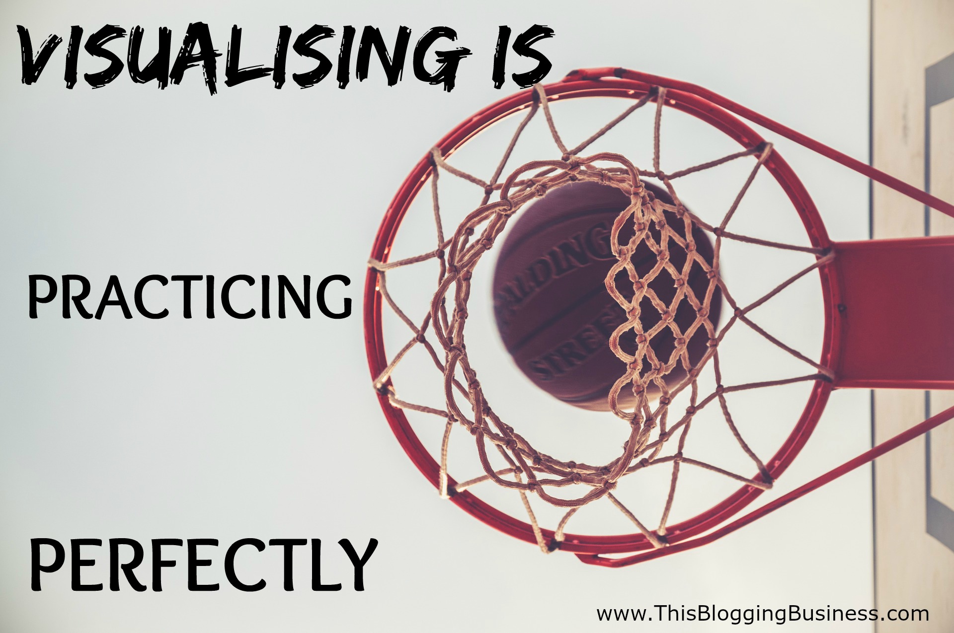 When your visualizing you have the ability to conduct practice sessions in your head; but you get to practise those sessions perfectly. This gives your mind the positive results that it needs to feed your belief. Your belief in your ability and your potential grows with each perfect practice session you have.