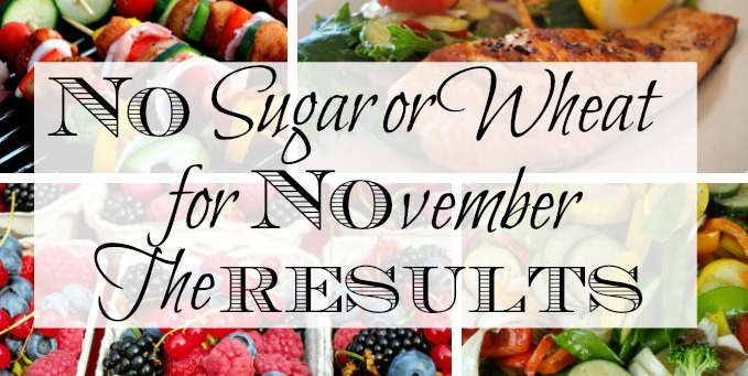 For the month of November I challenged myself to eat no sugar or wheat for the entire month. I called it NOvember and I wanted to see if there was any relationship between food and personal development. Here are the results.