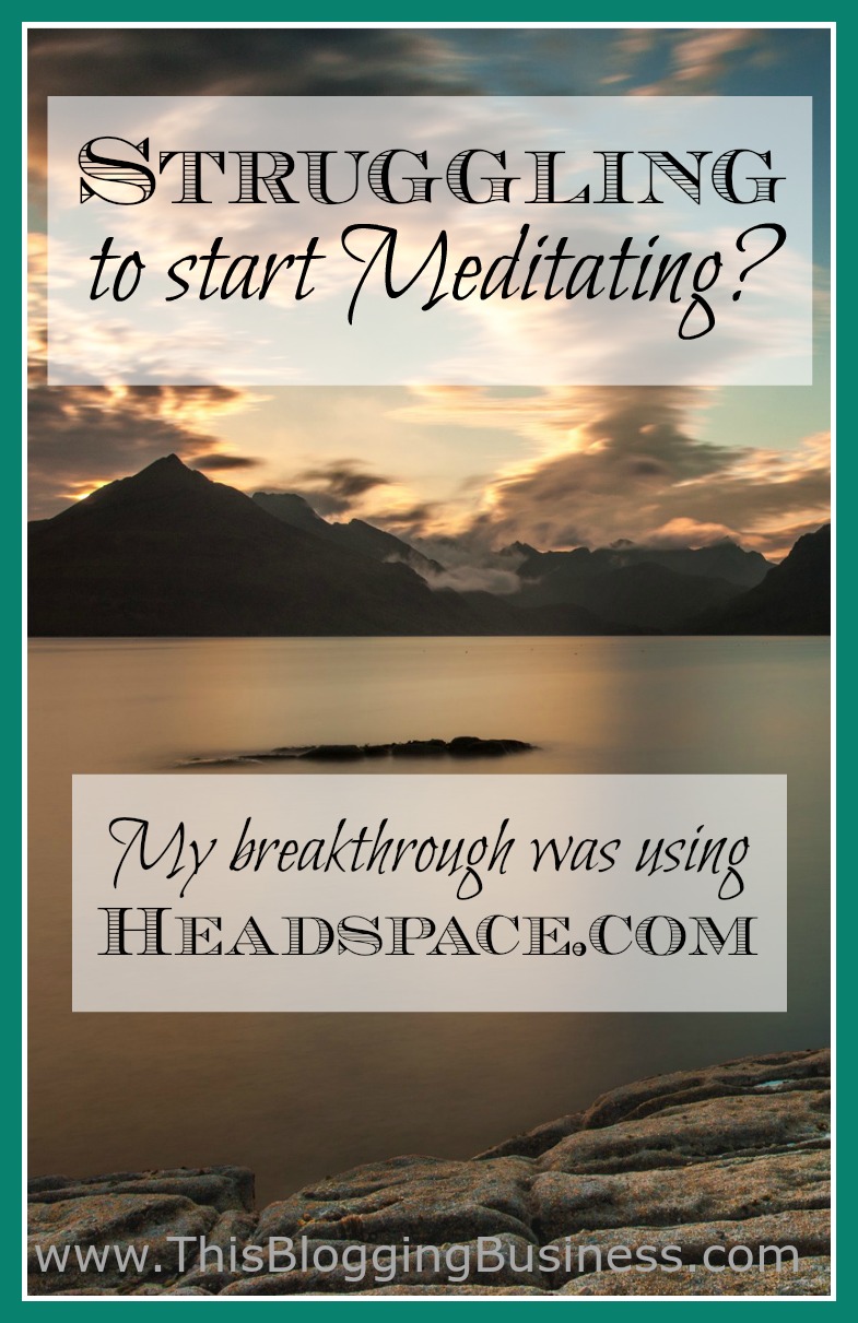 Meditation Using This Blogging Business