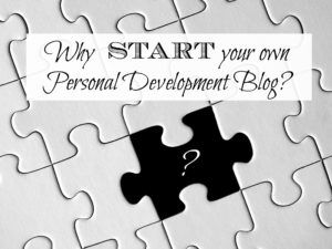 Why start your own personal development blog? Because you're got so much to share about your own journey is personal development / self-help / being-the-best-you! None of us are perfect. Not even Tony Robbins! But we all have something to share with each other; the struggles, the victories, the confusion and the light bulb moments. As you share your journey through personal development on a blog, you not only help others... you help yourself by ordering your thoughts and providing a record of all you've learnt and discovered.