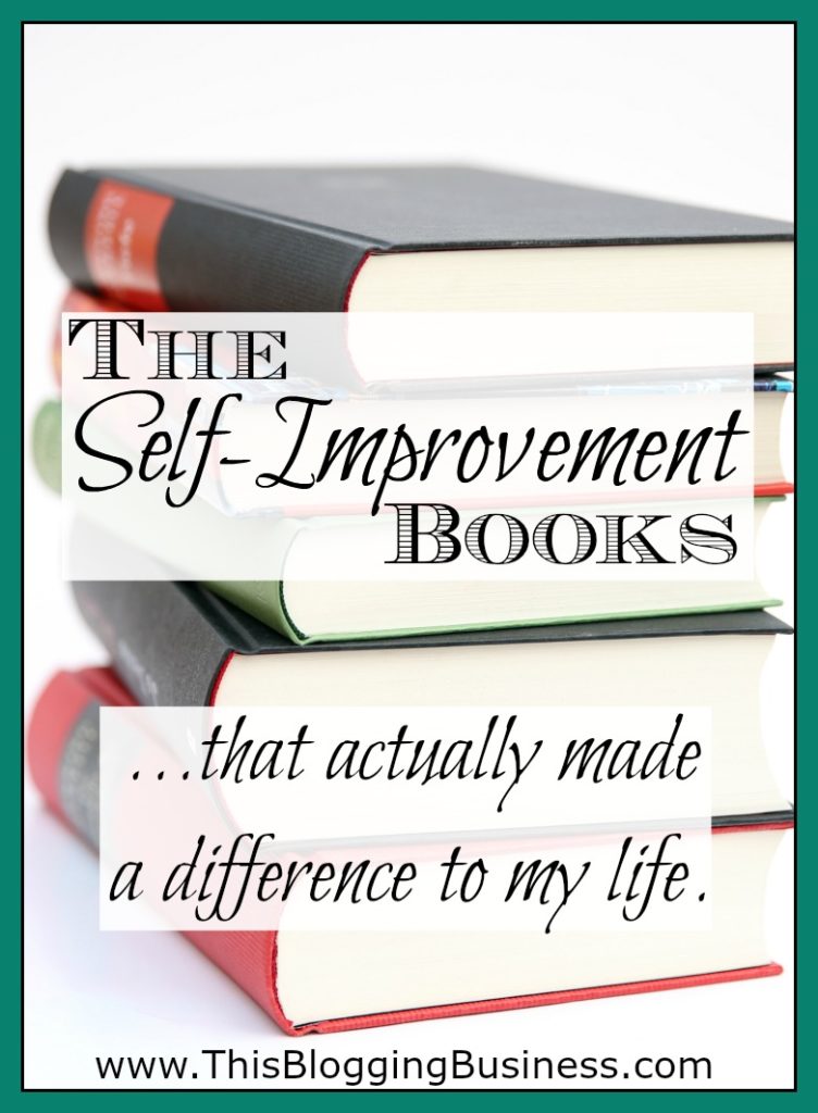 Best Self Improvement Books - This Blogging Business