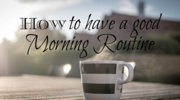 Have you ever wondered how to have a good morning routine? We've all heard about how good it is for your to have a healthy and invigorating morning routine. I've found the ONE thing (that is stupidly simple) that makes having a morning routine, possible.